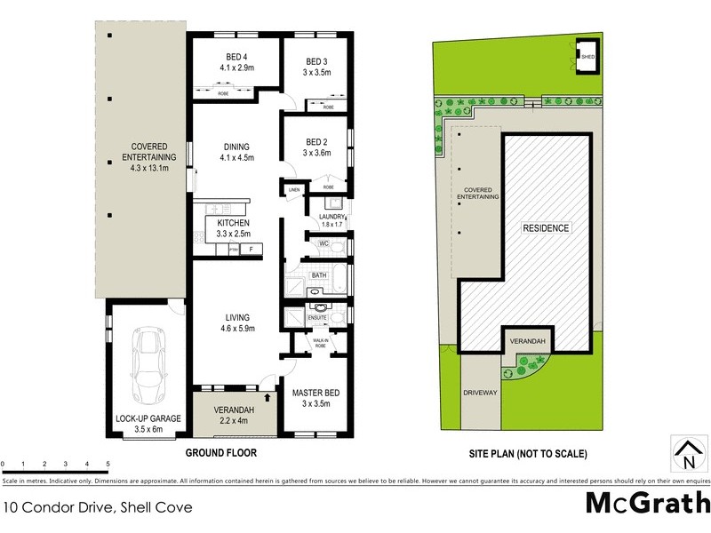 10 Condor Drive, Shell Cove NSW 2529 Floorplan