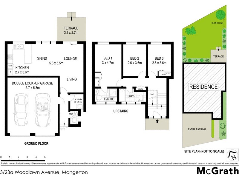 3/23a Woodlawn Avenue, Mangerton NSW 2500 Floorplan