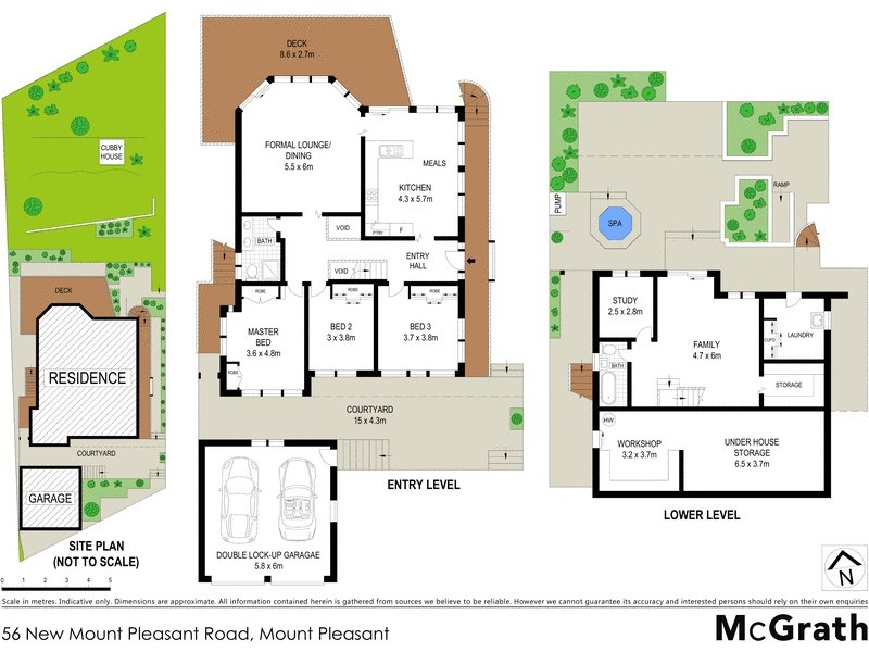 56 New Mount Pleasant Road, Mount Pleasant NSW 2519 Floorplan