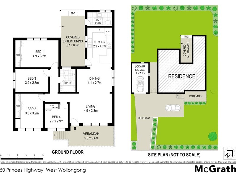 50 Princes Highway, West Wollongong NSW 2500 Floorplan