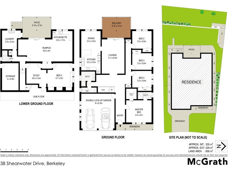 38 Shearwater Drive, Berkeley NSW 2506 Floorplan
