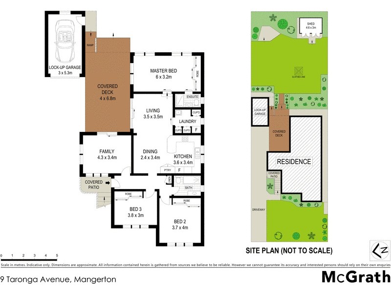 9 Taronga Avenue, Mangerton NSW 2500 Floorplan