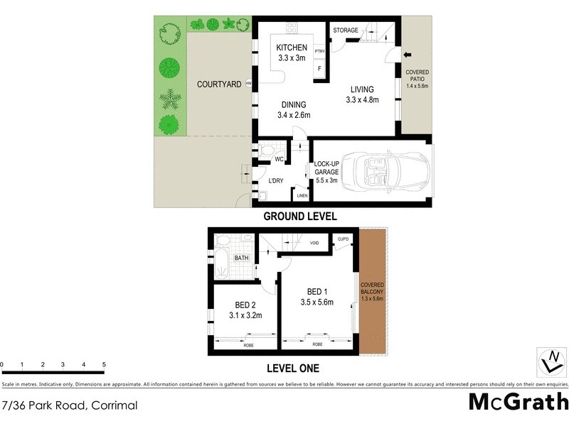7/36 Park Road, Bellambi NSW 2518 Floorplan