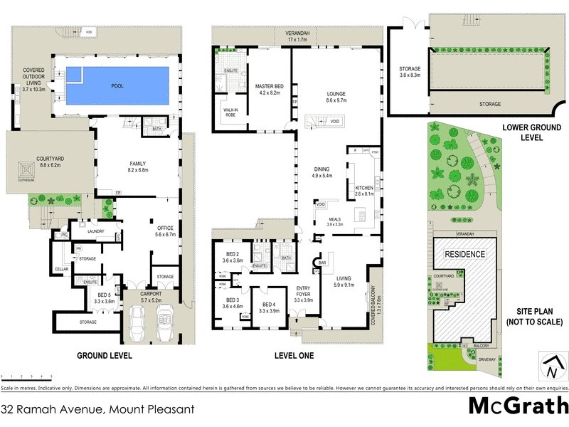 32 Ramah Avenue, Mount Pleasant NSW 2519 Floorplan