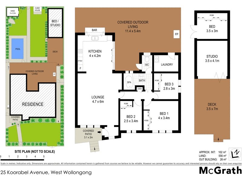 25 Koorabel Avenue, West Wollongong NSW 2500 Floorplan