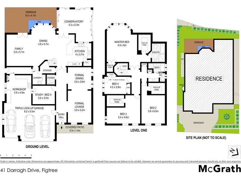 41 Darragh Drive, Figtree NSW 2525 Floorplan