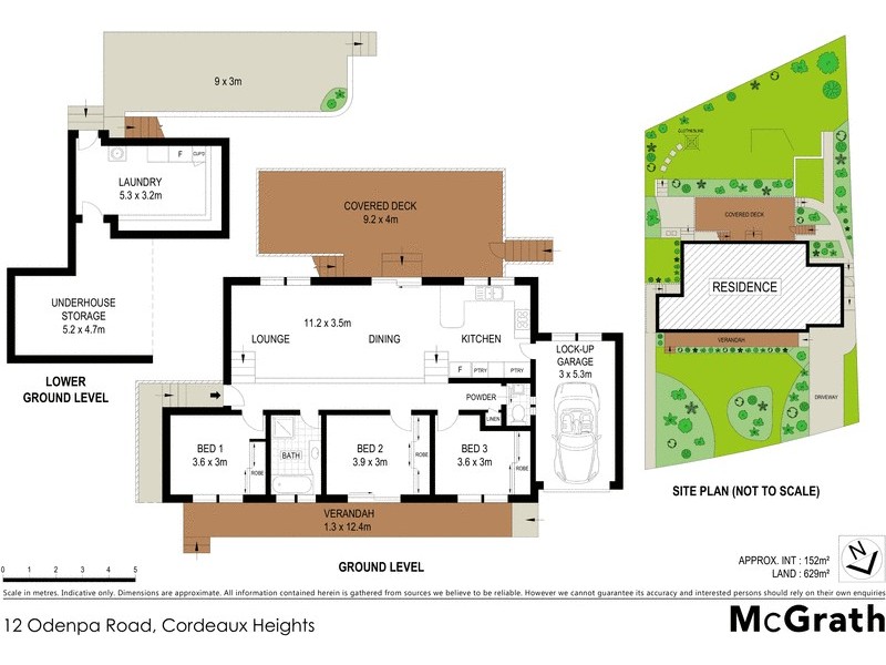 12 Odenpa Road, Cordeaux Heights NSW 2526 Floorplan