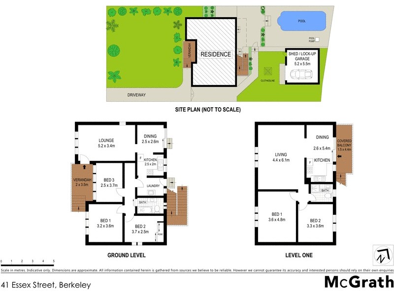 41 Essex Street, Berkeley NSW 2506 Floorplan