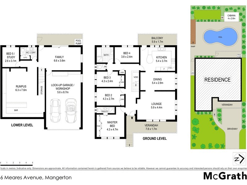 6 Meares Avenue, Mangerton NSW 2500 Floorplan