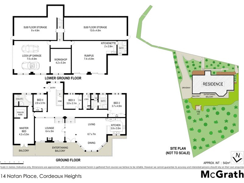 14 Natan Place, Cordeaux Heights NSW 2526 Floorplan