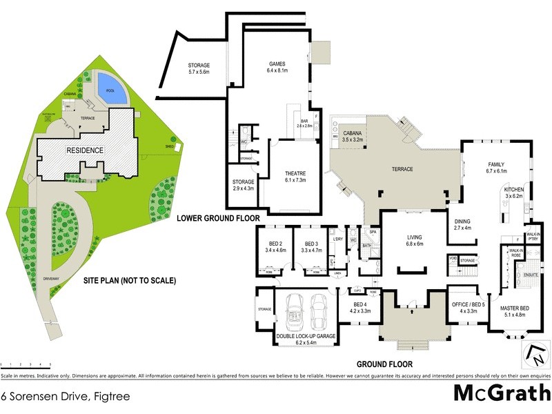 6 Sorensen Drive, Figtree NSW 2525 Floorplan