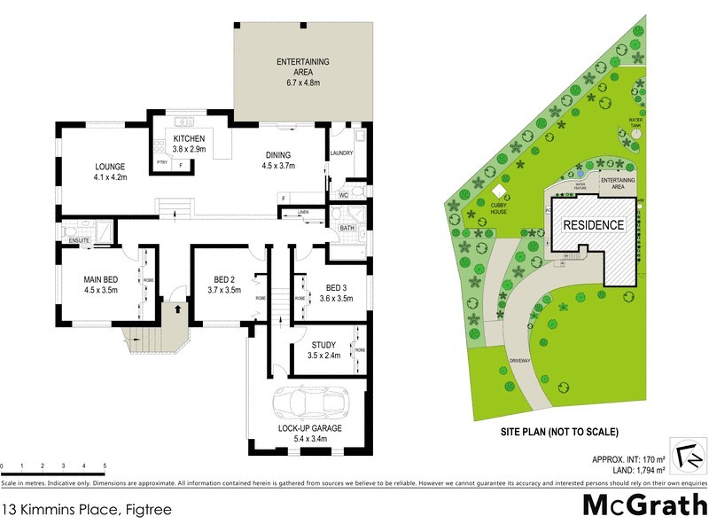 13 Kimmins Place, Figtree NSW 2525 Floorplan
