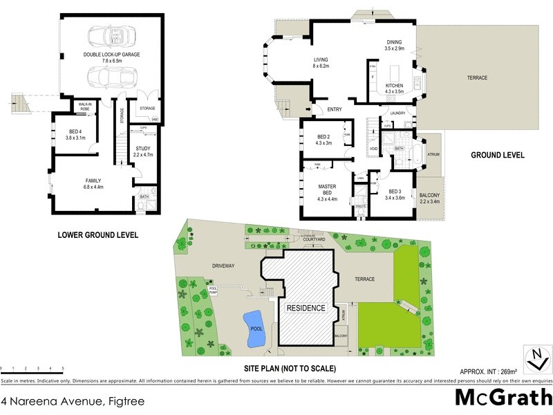 4 Nareena Avenue, Figtree NSW 2525 Floorplan