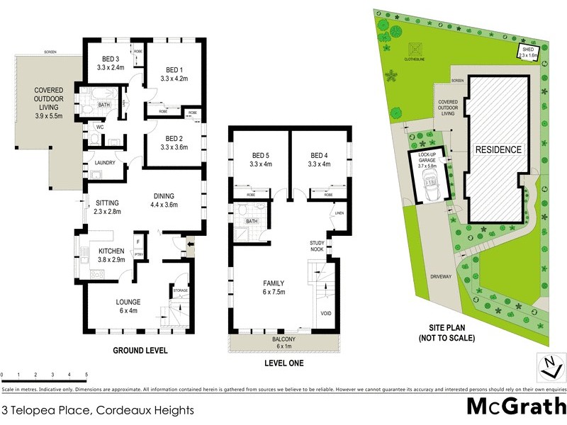 3 Telopea Place, Cordeaux Heights NSW 2526 Floorplan