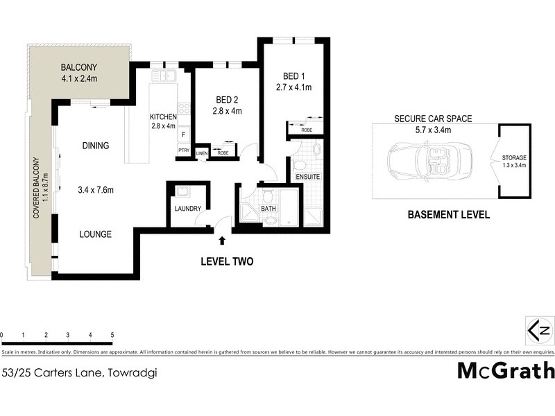 53/25 Carters Lane, Fairy Meadow NSW 2519 Floorplan