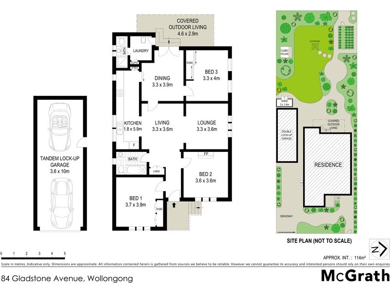84 Gladstone Avenue, Wollongong NSW 2500 Floorplan