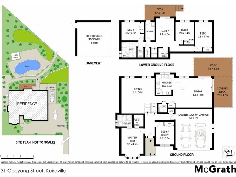 31 Gooyong Street, Keiraville NSW 2500 Floorplan