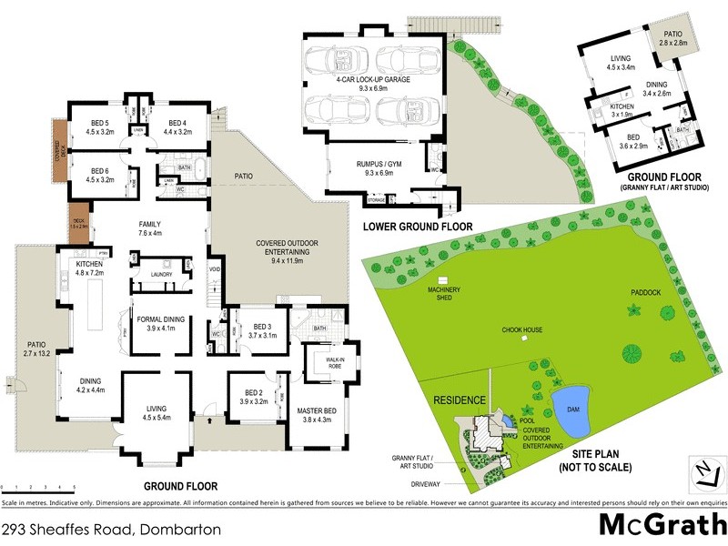 293 Sheaffes Road, Dombarton NSW 2526 Floorplan