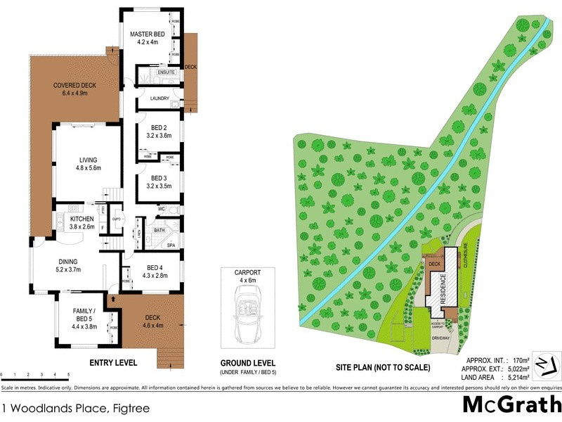 1 Woodlands Place, Figtree NSW 2525 Floorplan
