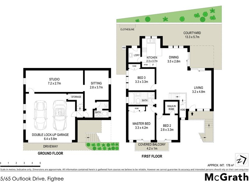 5/65 Outlook Drive, Figtree NSW 2525 Floorplan