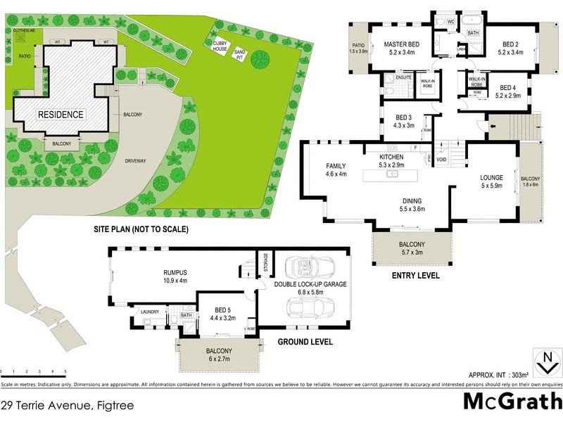 29 Terrie Avenue, Figtree NSW 2525 Floorplan