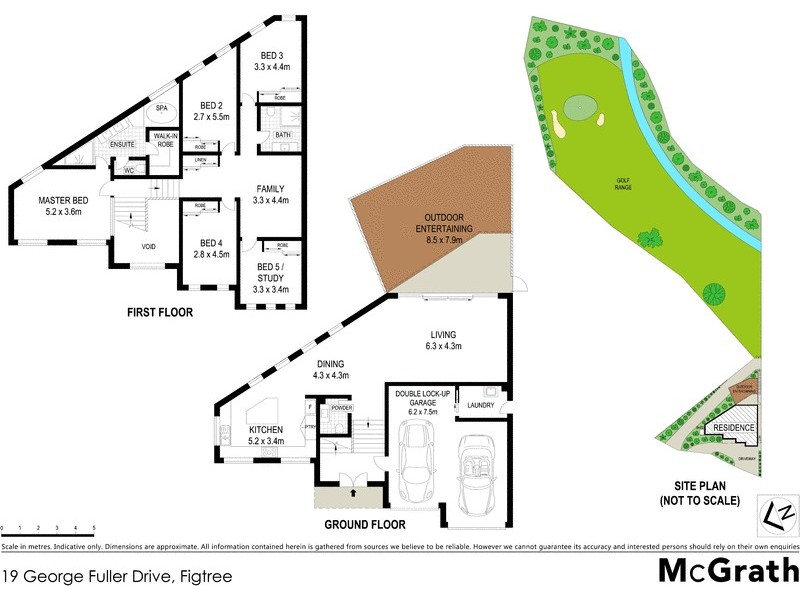 19 George Fuller Drive, Figtree NSW 2525 Floorplan