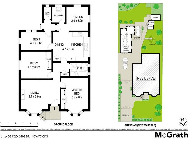 5 Glossop Street, Towradgi NSW 2518 Floorplan
