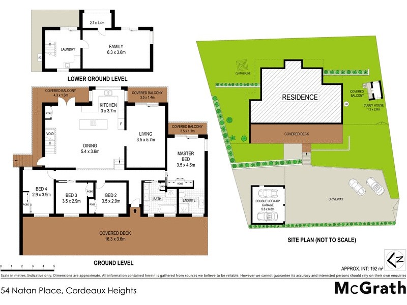 54 Natan Place, Cordeaux Heights NSW 2526 Floorplan
