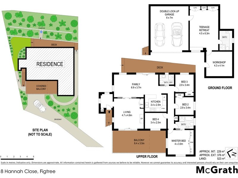 8 Hannah Close, Figtree NSW 2525 Floorplan