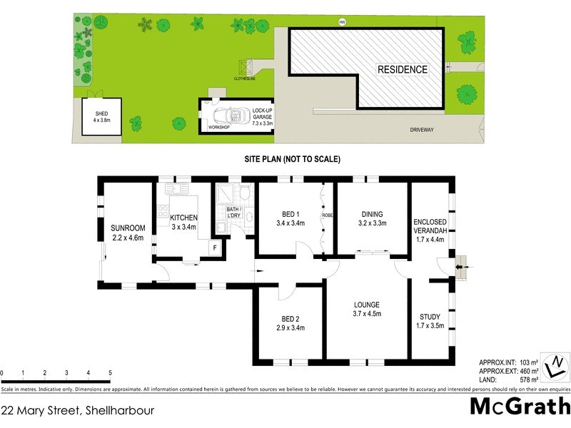 22 Mary Street, Shellharbour NSW 2529 Floorplan
