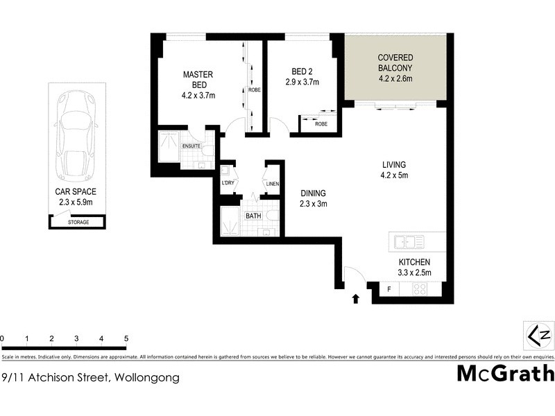 9/11 Atchison Street, Wollongong NSW 2500 Floorplan