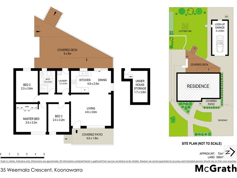 35 Weemala Crescent, Koonawarra NSW 2530 Floorplan
