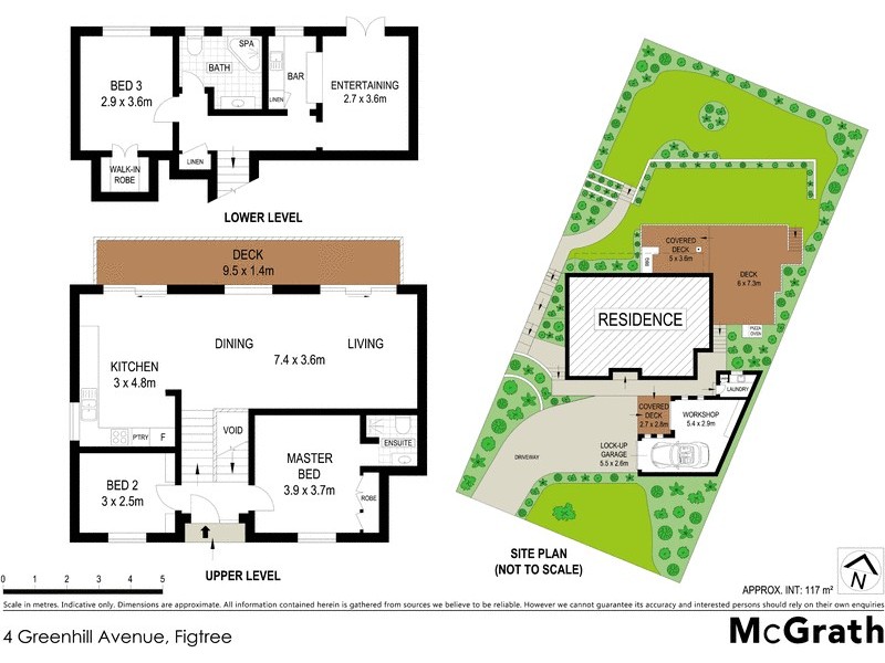4 Greenhill Avenue, Figtree NSW 2525 Floorplan