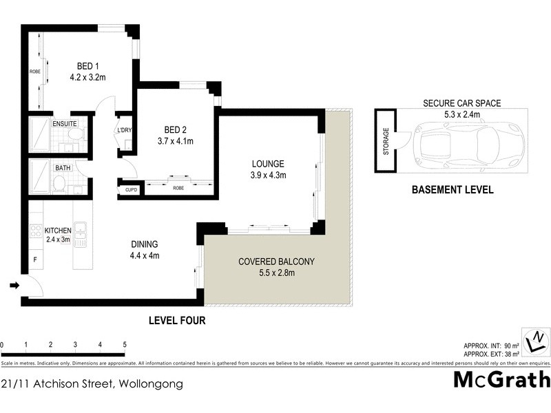 21/11 Atchison Street, Wollongong NSW 2500 Floorplan