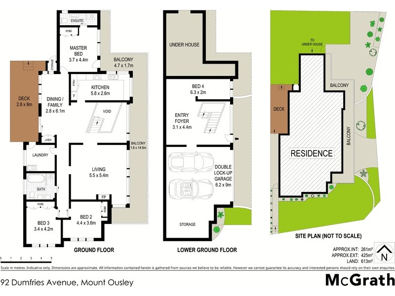 92 Dumfries Avenue, Mount Ousley NSW 2519 Floorplan