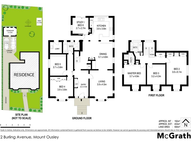 2 Burling Avenue, Mount Ousley NSW 2519 Floorplan