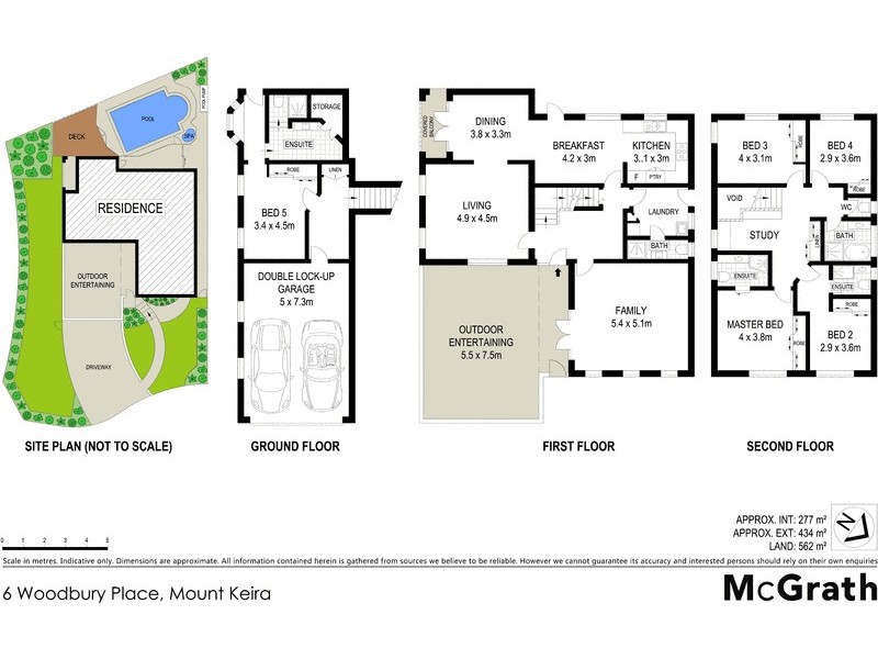 6 Woodbury Place, Mount Keira NSW 2500 Floorplan
