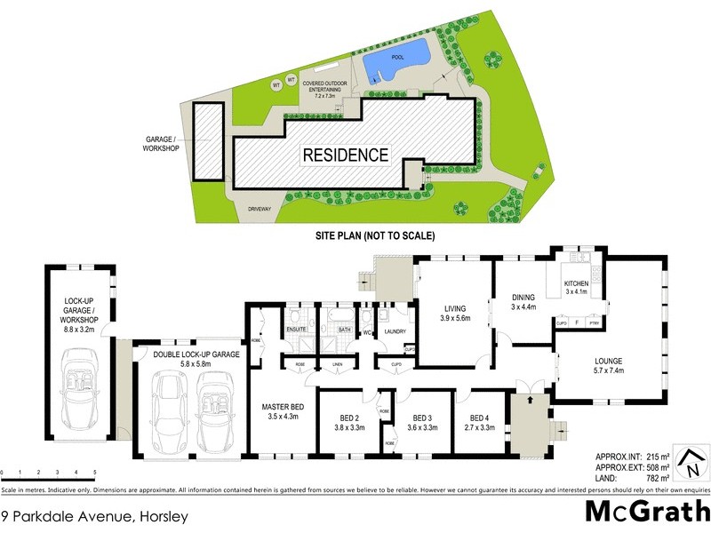9 Parkdale Avenue, Horsley NSW 2530 Floorplan