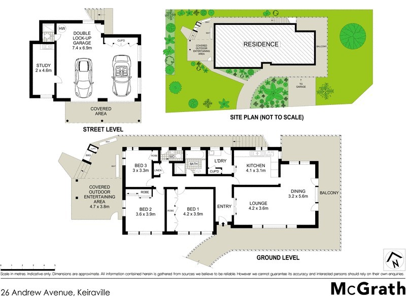 26 Andrew Avenue, Keiraville NSW 2500 Floorplan