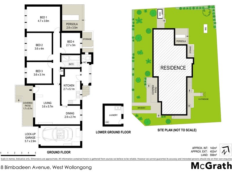 8 Bimbadeen Avenue, West Wollongong NSW 2500 Floorplan