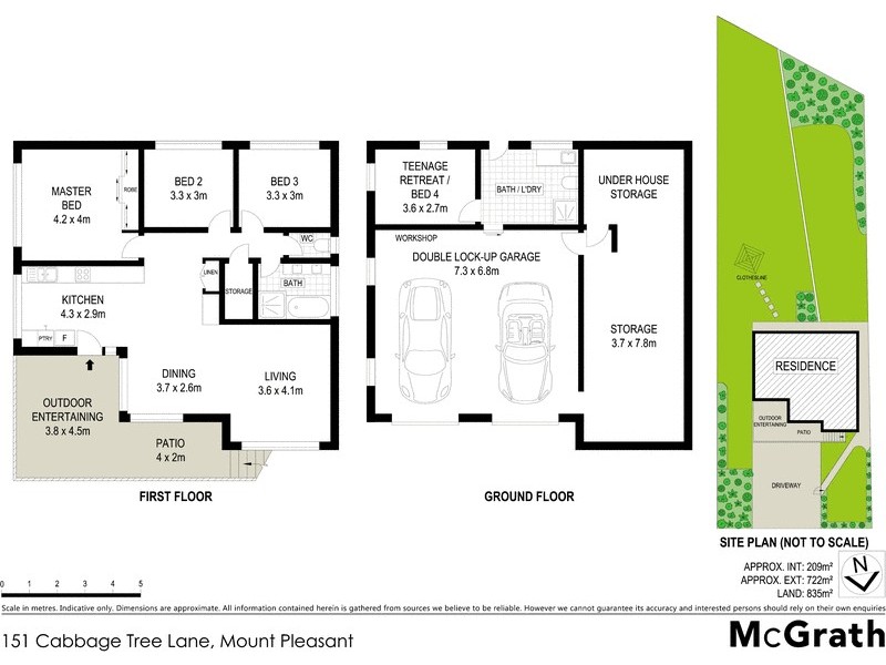 151 Cabbage Tree Lane, Mount Pleasant NSW 2519 Floorplan
