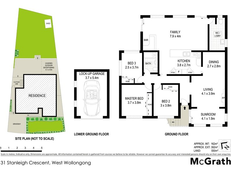 31 Stanleigh Crescent, West Wollongong NSW 2500 Floorplan