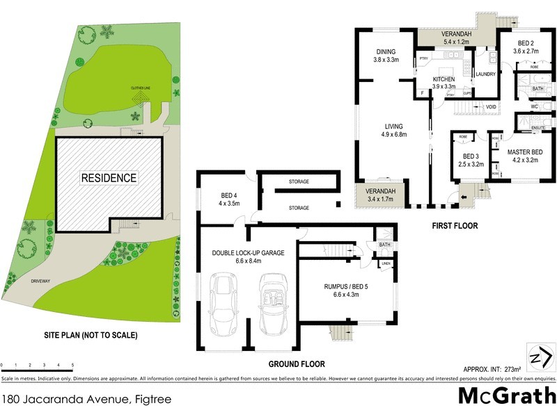180 Jacaranda Avenue, Figtree NSW 2525 Floorplan