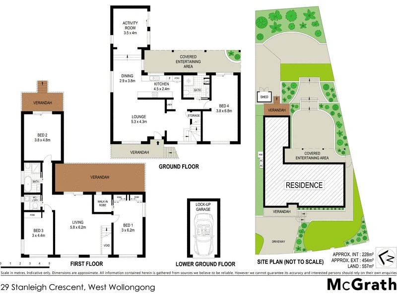 29 Stanleigh Crescent, West Wollongong NSW 2500 Floorplan