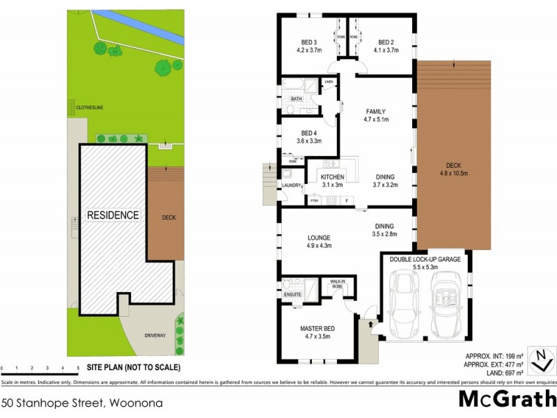 50 Stanhope Street, Woonona NSW 2517 Floorplan
