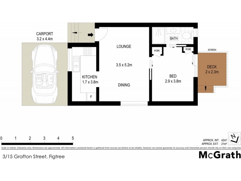 3/15 Grafton Street, Figtree NSW 2525 Floorplan
