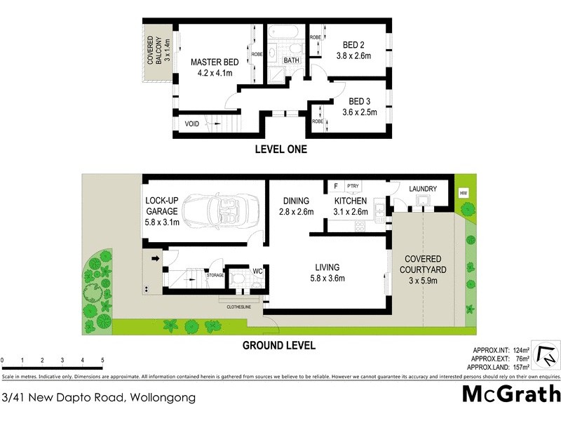 3/41 New Dapto Road, Wollongong NSW 2500 Floorplan