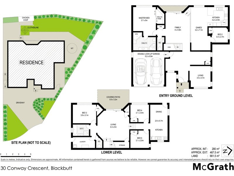 30 Conway Crescent, Blackbutt NSW 2529 Floorplan
