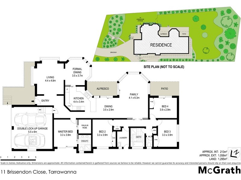 11 Brissendon Close, Tarrawanna NSW 2518 Floorplan