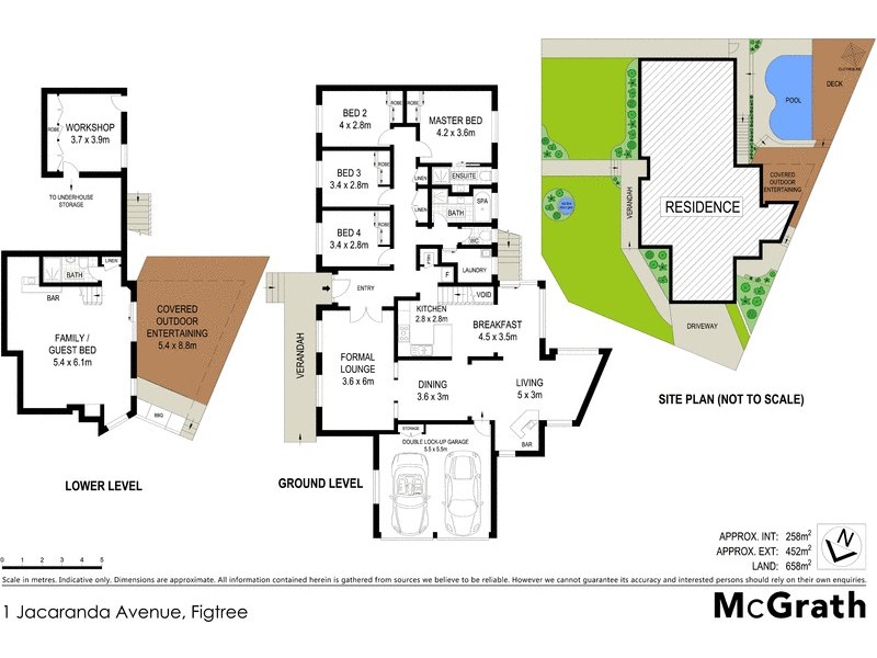 1 Jacaranda Avenue, Figtree NSW 2525 Floorplan